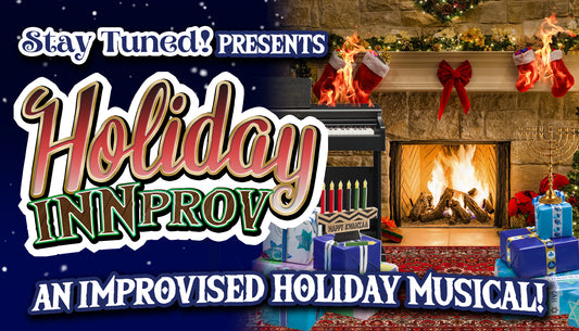 Holiday InnProv Improv Show Graphics Package