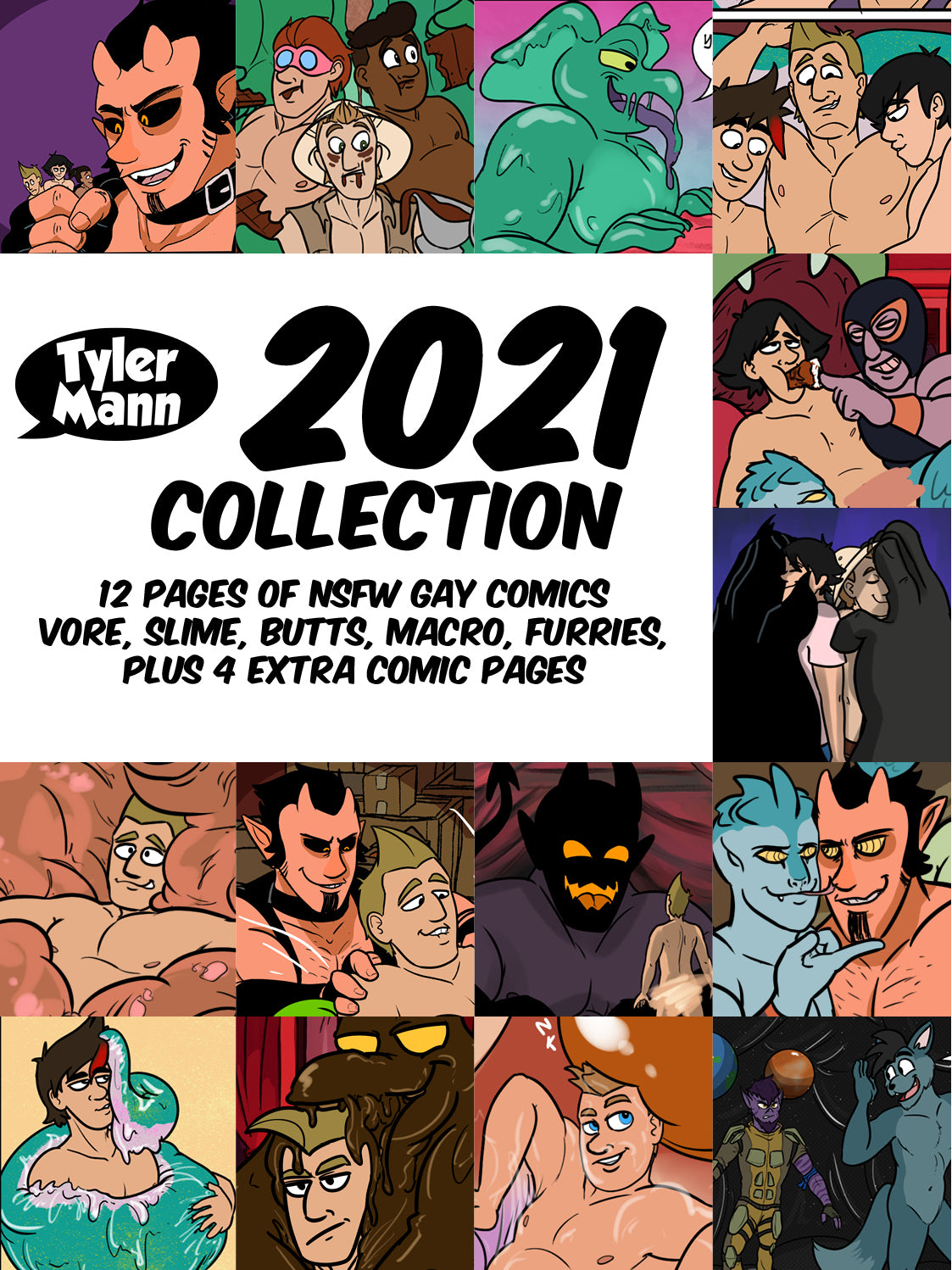 2021 Bonus Comics Collection – TylerMannArt