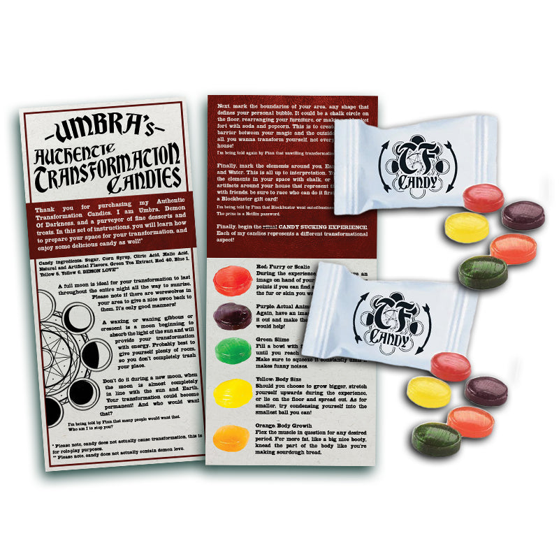 Umbra's Transformation Candy Kit