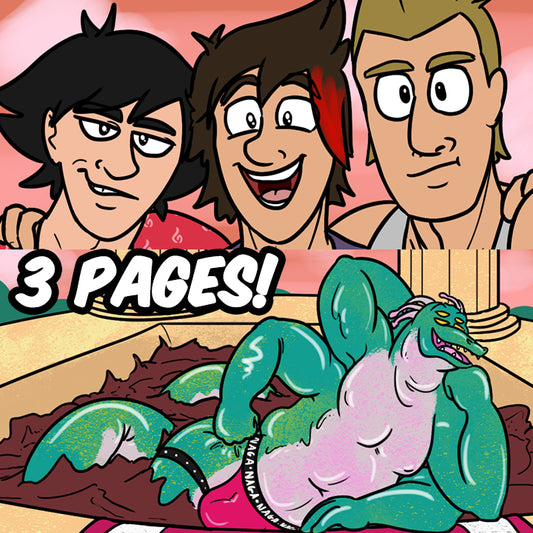 Meet Succharine - 3 Pages Of Vore!