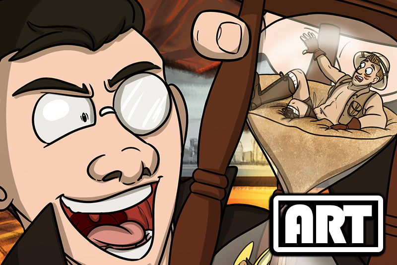 Stuck Time Visual Stuck In Time Cover Art – TylerMannArt